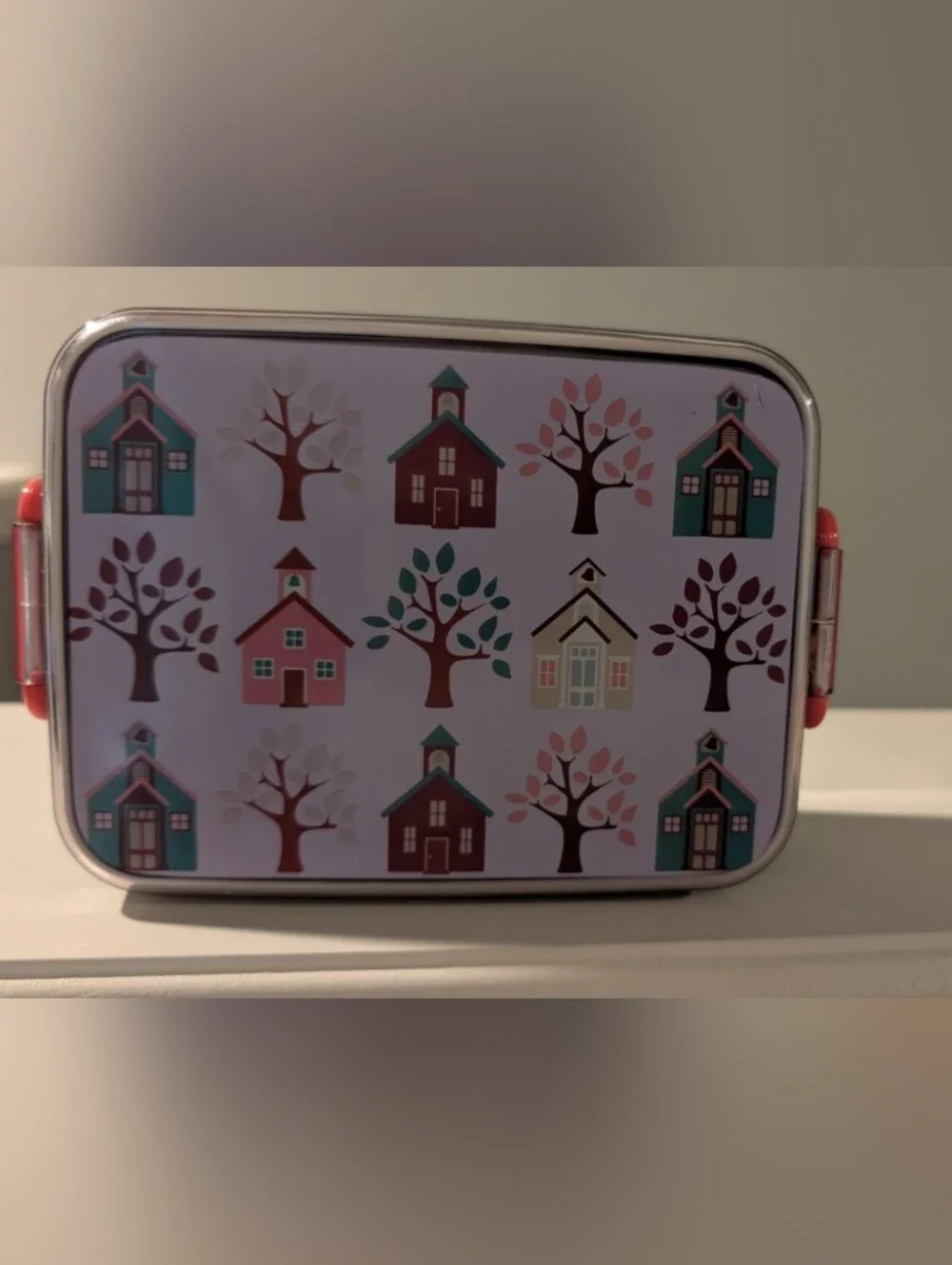 3/$30💜 Matilda Jane Cute SchoolHouses & Trees - Teal, Pink, Burgundy